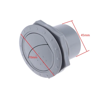 2.36 x 2.55 inch Round Air Vent Louver, Air Conditioner Deflector Grill Cover for Marine Boat RV Caravan Car - Gray
2.36 x 2.55 inch Round Air Vent Louver, Air Conditioner Deflector Grill Cover for Marine Boat RV Caravan Car - Gray