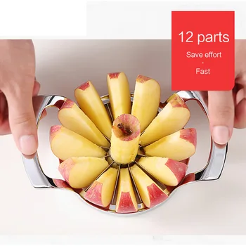 Fast Stainless Steel Apple Cutter Steel Slicer Vegetable Fruit Pear Peeler Divider 8/12 Cutter Kitchen Utensils Gadgets Tools
Fast Stainless Steel Apple Cutter Steel Slicer Vegetable Fruit Pear Peeler Divider 8/12 Cutter Kitchen Utensils Gadgets Tools