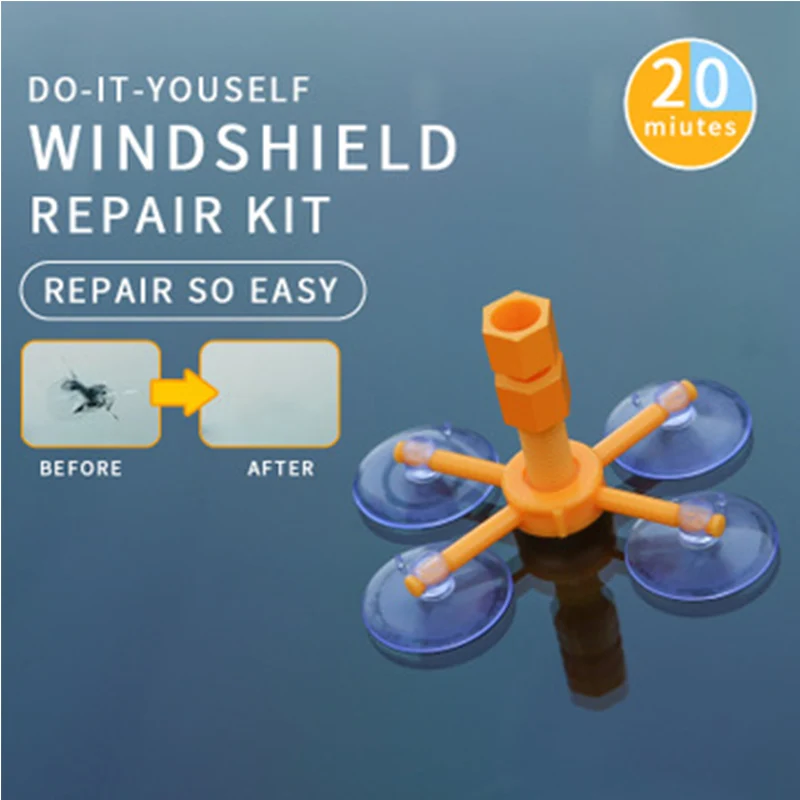 Windshield Repair Adhesive Window Glass Crack Repair Tool Simple And Easy To Operate Multifunctional DIY Glass Scratch Set
Windshield Repair Adhesive Window Glass Crack Repair Tool Simple And Easy To Operate Multifunctional DIY Glass Scratch Set