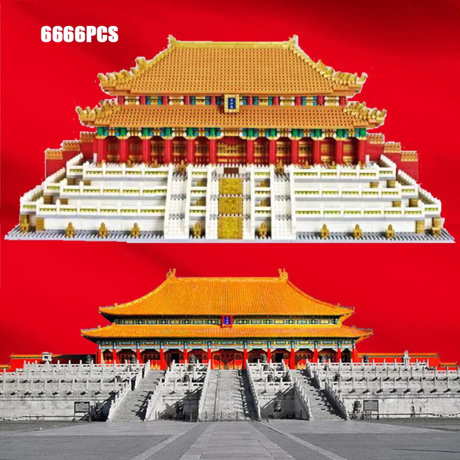 World famous Historical Architecture micro diamond block China beijing Imperial Palace building brick nanobricks toy collection
World famous Historical Architecture micro diamond block China beijing Imperial Palace building brick nanobricks toy collection