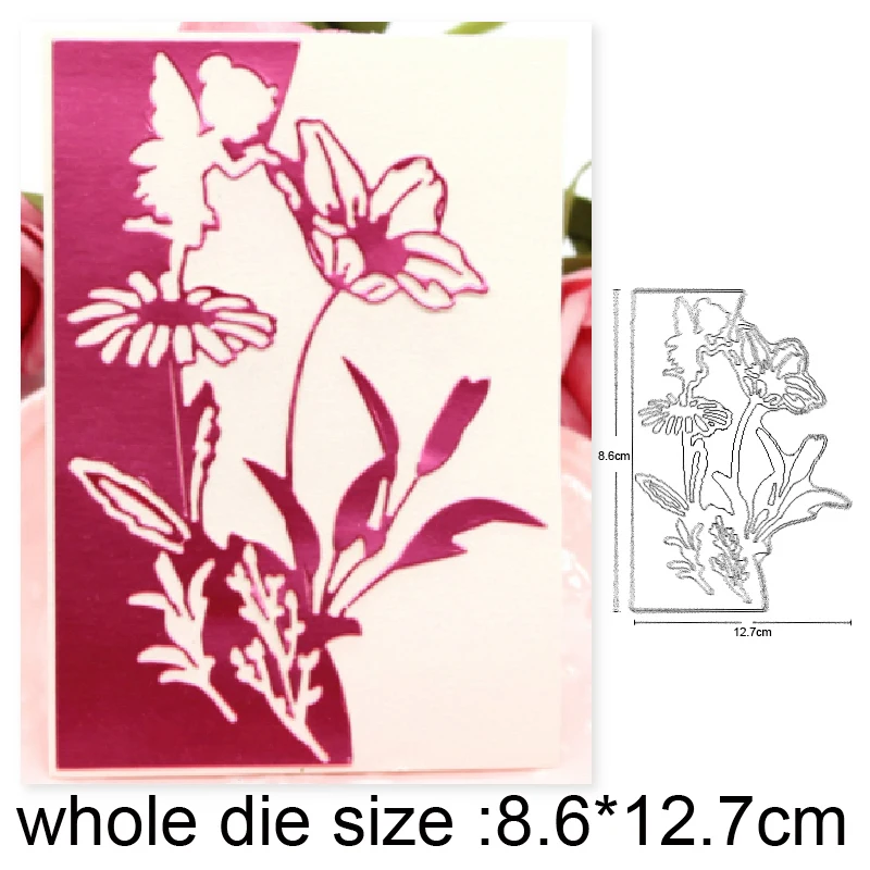 Wildflower Leaf Flying Angel Metal Cutting Dies Stencils for DIY Scrapbooking dies Paper Album Card Embossing Die Cut craft dies
Wildflower Leaf Flying Angel Metal Cutting Dies Stencils for DIY Scrapbooking dies Paper Album Card Embossing Die Cut craft dies