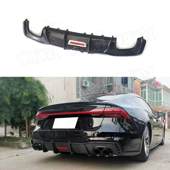 Carbon fiber / FRP Rear Diffuser Lip Spoiler For Audi A7 S7 RS7 2019-2021 with Lamp Back Bumper Guard Plate Car Styling
Carbon fiber / FRP Rear Diffuser Lip Spoiler For Audi A7 S7 RS7 2019-2021 with Lamp Back Bumper Guard Plate Car Styling