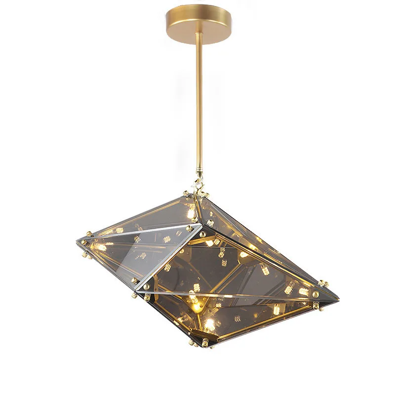 living room, restaurant, private room, coffee shop, ceiling, post-modern diamond-shaped interior light and luxury lamps 
living room, restaurant, private room, coffee shop, ceiling, post-modern diamond-shaped interior light and luxury lamps