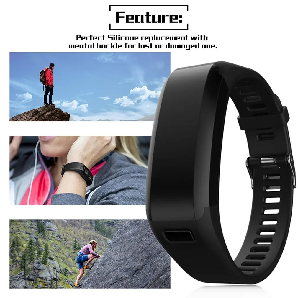 Soft Silicone Smart Bracelet Replacement Strap Watchband For GARMIN VIVOSMART HR Fitness Tracker Band New Smart Watch Supplies
Soft Silicone Smart Bracelet Replacement Strap Watchband For GARMIN VIVOSMART HR Fitness Tracker Band New Smart Watch Supplies