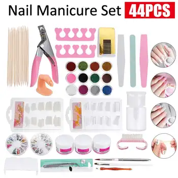 Manicure Tool Set Acrylic Nail Sticker Art Kit 12 Colors Nail File Glitter Powder Decoration Pen Brush Nail Crystal Carving Tips
Manicure Tool Set Acrylic Nail Sticker Art Kit 12 Colors Nail File Glitter Powder Decoration Pen Brush Nail Crystal Carving Tips