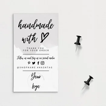 Custom Small Business Insert card Simple Shop Packaging Card Template Business Card with Your Logo Insert Card
Custom Small Business Insert card Simple Shop Packaging Card Template Business Card with Your Logo Insert Card