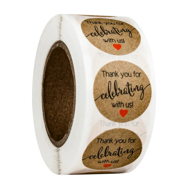 500Pcs/Roll wedding party halloween decorations paper tags thank you diy stickers sealing lables for gift box packing stickers
500Pcs/Roll wedding party halloween decorations paper tags thank you diy stickers sealing lables for gift box packing stickers