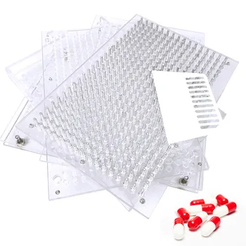 400 Hole Manual Capsule Filling Board Transparent Style Capsule Filling Device Manual Encapsulator 
400 Hole Manual Capsule Filling Board Transparent Style Capsule Filling Device Manual Encapsulator
