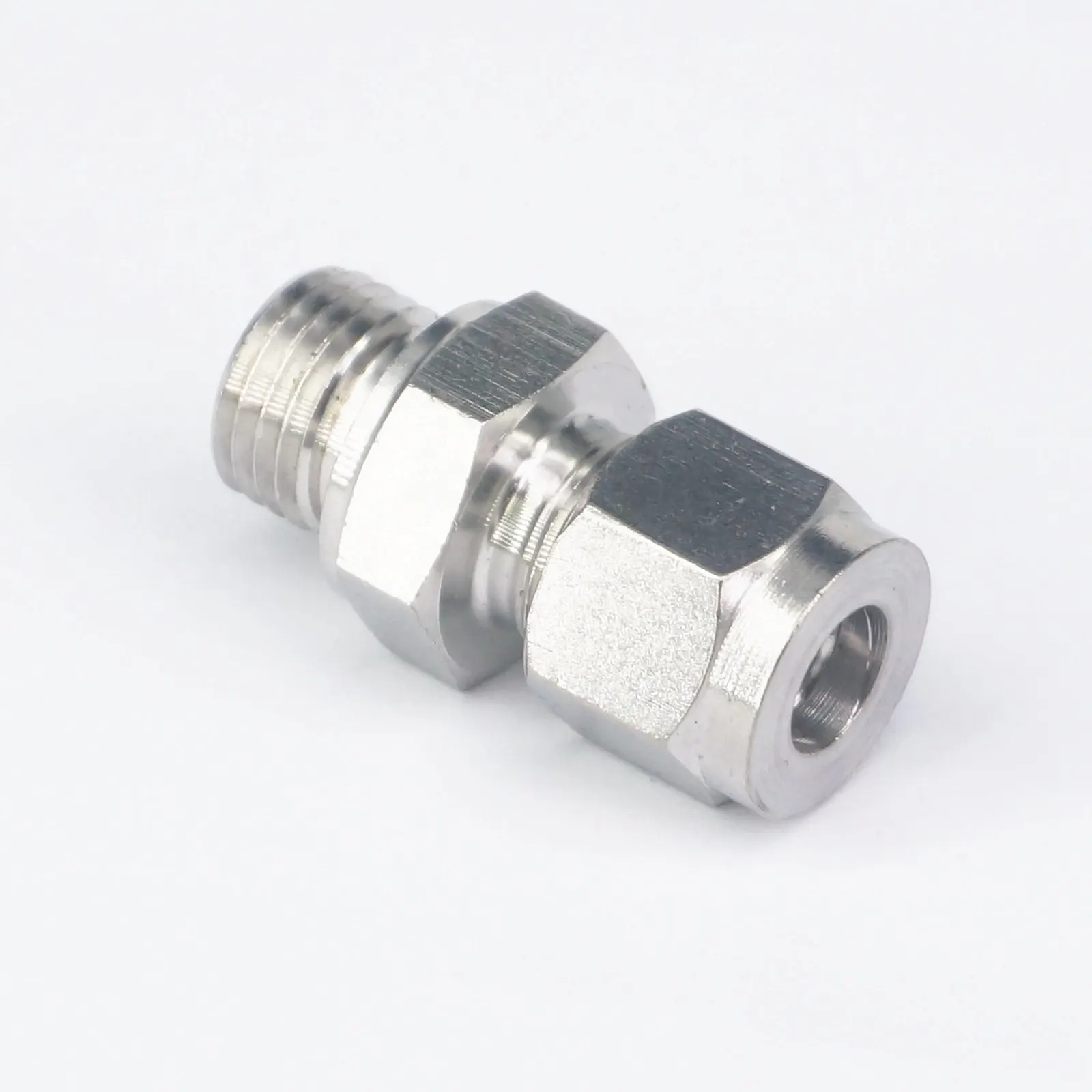 

Fit Tube O/D 12mm To M14x1.5 Female 304 Stainless Ferrule Pneumatic Fitting Pressure Gauge
