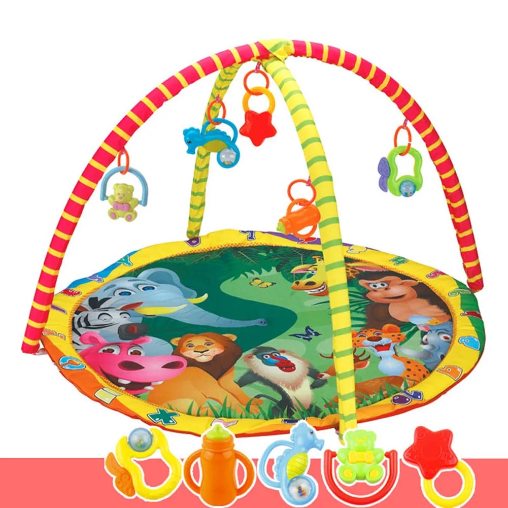 Kids Children Baby Fitness Rack Game Blanket Crawling Carpet Mat Gym Toys Intellectual Development New Design Baby Gyms Playmats
Kids Children Baby Fitness Rack Game Blanket Crawling Carpet Mat Gym Toys Intellectual Development New Design Baby Gyms Playmats