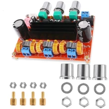 1 PC XH-M139 TPA3116D2 2x 50W +100W 2.1 Channel Digital Subwoofer Power Amplifier Board TPA3116*2 3 Channels DC 12-24V 
1 PC XH-M139 TPA3116D2 2x 50W +100W 2.1 Channel Digital Subwoofer Power Amplifier Board TPA3116*2 3 Channels DC 12-24V