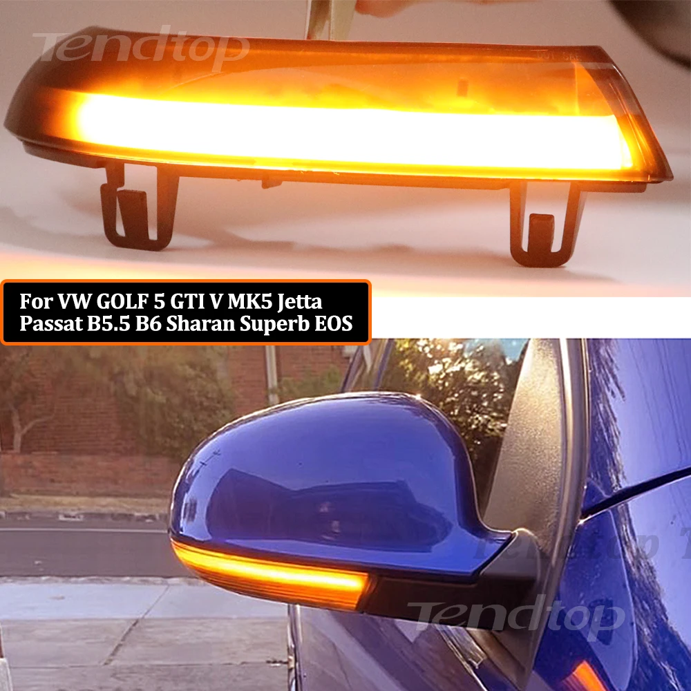 For VW GOLF 5 GTI V MK5 Jetta Passat B5.5 B6 3C Sharan Superb EOS Side Mirror Indicator Dynamic Blinker LED Turn Signal Light
For VW GOLF 5 GTI V MK5 Jetta Passat B5.5 B6 3C Sharan Superb EOS Side Mirror Indicator Dynamic Blinker LED Turn Signal Light