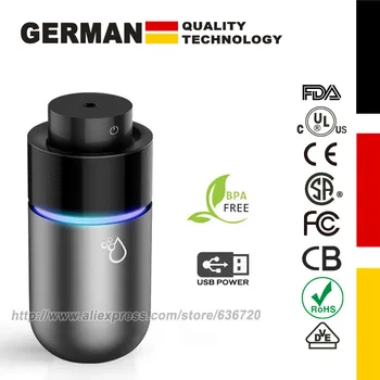 USB Car Essential Oil Diffuser Car Humidifier, 200mL Big Volume Aromatherapy Air Freshener for Home Office Travel Vehicle
USB Car Essential Oil Diffuser Car Humidifier, 200mL Big Volume Aromatherapy Air Freshener for Home Office Travel Vehicle