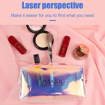Laser Fashion Cosmetics Bags Waterproof And Convenient Container To Female Storage And Essential Travel Makeup Clean Bag
Laser Fashion Cosmetics Bags Waterproof And Convenient Container To Female Storage And Essential Travel Makeup Clean Bag