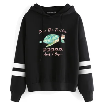 Women Sksksk And I Oop Hoodie Save The Turtles Printed Long Sleeve Sweatshirt Pullover Hooded Hoodies
Women Sksksk And I Oop Hoodie Save The Turtles Printed Long Sleeve Sweatshirt Pullover Hooded Hoodies