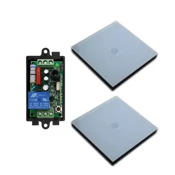 AC 220 V 10 A relay RF radio Wireless Remote light Control Receiver Transmitter wall touch switch Stair room bedroom
AC 220 V 10 A relay RF radio Wireless Remote light Control Receiver Transmitter wall touch switch Stair room bedroom