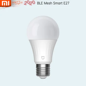 Xiaomi Mi Smart Bluetooth Mesh LED Bulb Offload Router Burden BLE Home Control Adjust Color-T 2700-6500K 500lm 5W Need Mesh-Hub
Xiaomi Mi Smart Bluetooth Mesh LED Bulb Offload Router Burden BLE Home Control Adjust Color-T 2700-6500K 500lm 5W Need Mesh-Hub