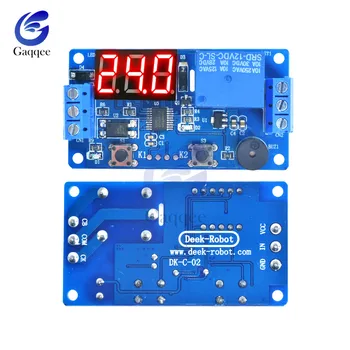 DC 12V Timer Cycle Relay Digital LED Delay Timer Relay Board Control Switch Trigger Programmable Module for Car Auto with Buzzer
DC 12V Timer Cycle Relay Digital LED Delay Timer Relay Board Control Switch Trigger Programmable Module for Car Auto with Buzzer
