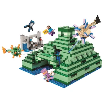 The Ocean Monument Building Block With Guardian Action Figure Compatible 21136 MinecraftINGlys My World Bricks Set Gifts Toys
The Ocean Monument Building Block With Guardian Action Figure Compatible 21136 MinecraftINGlys My World Bricks Set Gifts Toys