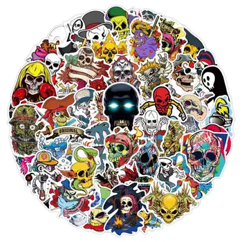 100PCS Mixed Horror Skull Stickers For Laptop Motorcycle Car Styling Luggage Phone Accessories Vinyl Decals DIY Terror Sticker
100PCS Mixed Horror Skull Stickers For Laptop Motorcycle Car Styling Luggage Phone Accessories Vinyl Decals DIY Terror Sticker