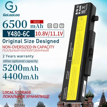 Golooloo 6500mAh Laptop Battery For Lenovo ThinkPad Edge l11s6y01 E430C E435 E535 E530C Y580M Y580N Y580P V480C G500 V480S V480U
Golooloo 6500mAh Laptop Battery For Lenovo ThinkPad Edge l11s6y01 E430C E435 E535 E530C Y580M Y580N Y580P V480C G500 V480S V480U