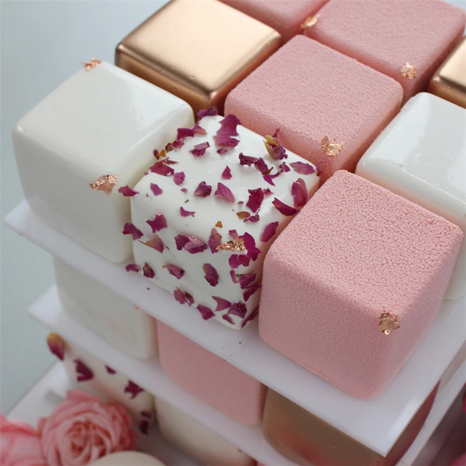1PC Random Color Silicone 9 Cavity Square Shape Cake Mold For Baking Dessert Ice-Creams Mousse Mould Fondant Decorating tools
1PC Random Color Silicone 9 Cavity Square Shape Cake Mold For Baking Dessert Ice-Creams Mousse Mould Fondant Decorating tools