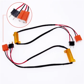 1 Pair H7 H11 9005 50W 6RJ 8RJ Canbus Resistance LED Decoder Light Error Free Load Resistor Controller Warning Lamp Canceler 12V
1 Pair H7 H11 9005 50W 6RJ 8RJ Canbus Resistance LED Decoder Light Error Free Load Resistor Controller Warning Lamp Canceler 12V