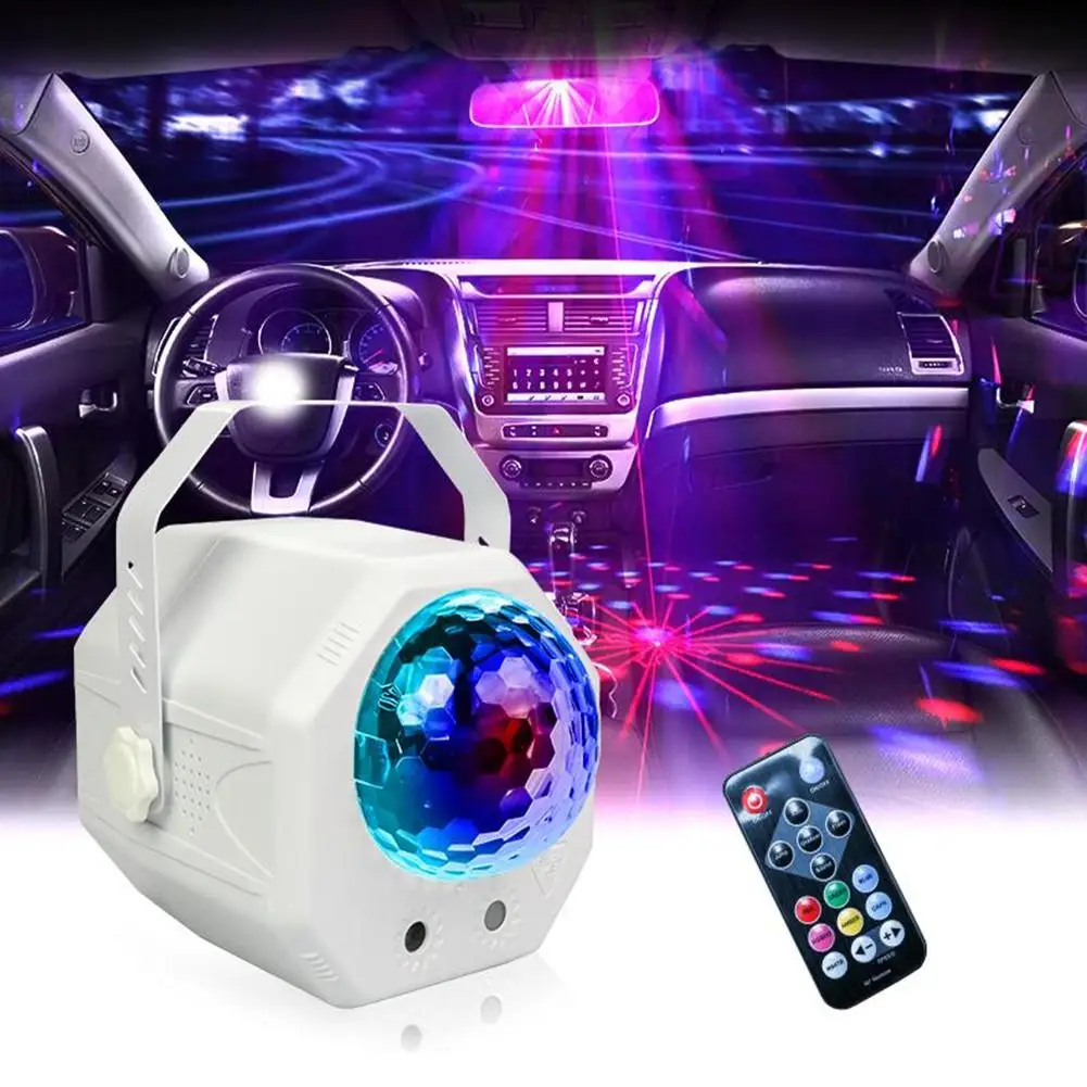 3W 3 LED RGB Magic Ball Stage Light USB Disco light Sound party lights Remote Control Auto-running for DJ Home Party Christmas
3W 3 LED RGB Magic Ball Stage Light USB Disco light Sound party lights Remote Control Auto-running for DJ Home Party Christmas