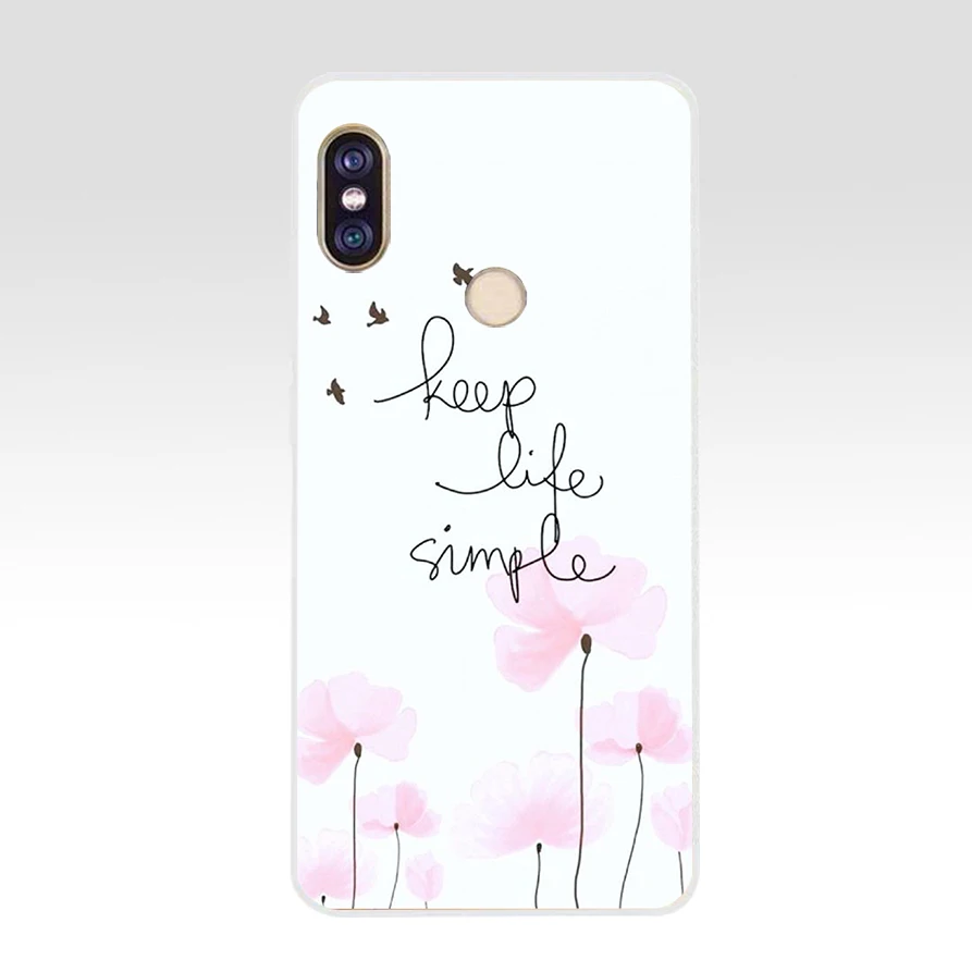 proverb phrase motto gift soft silicone tpu cover phone case