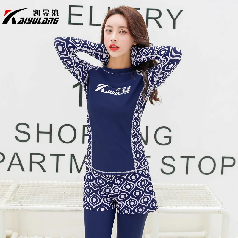 2018 kai yu Wave New Style Long Sleeve Mock Two-Piece Pants Split Type Sports Tour Bathing Suit Hot Springs Bathing Suit Women's
2018 kai yu Wave New Style Long Sleeve Mock Two-Piece Pants Split Type Sports Tour Bathing Suit Hot Springs Bathing Suit Women's
