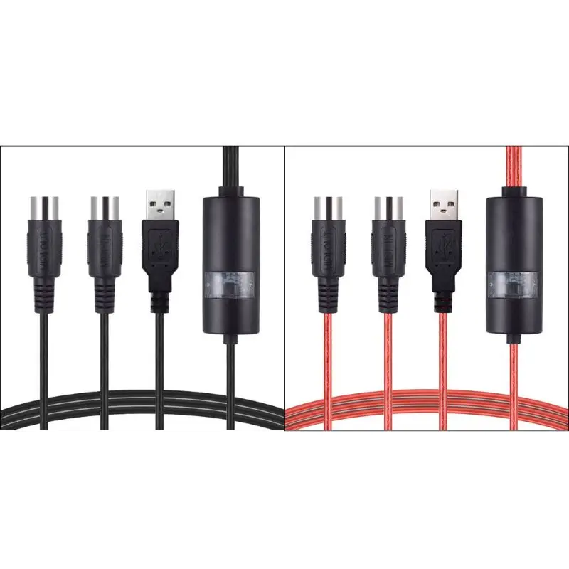 Electric USB Drum To 2 MIDI Interface Adapter Cable Converter For PC Mac iOS Windows Music Piano Keyboard Synth Adapter Cord
Electric USB Drum To 2 MIDI Interface Adapter Cable Converter For PC Mac iOS Windows Music Piano Keyboard Synth Adapter Cord