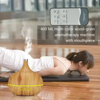 400ml 7 Color LED Ultrasonic Air Humidifier Exquisite Aromatherapy Essential Oil Diffuser Home Air Treatment Accessories
400ml 7 Color LED Ultrasonic Air Humidifier Exquisite Aromatherapy Essential Oil Diffuser Home Air Treatment Accessories