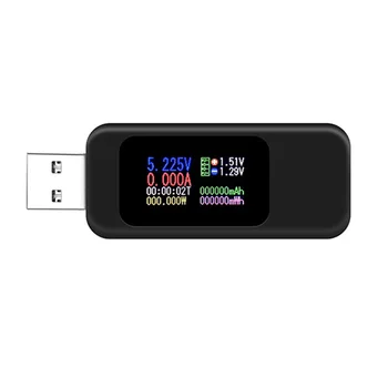Intelligent Voltage Current Multifunction Portable Monitor Power Color Screen Meter USB Tester Digital Fast Real Time Accurate
Intelligent Voltage Current Multifunction Portable Monitor Power Color Screen Meter USB Tester Digital Fast Real Time Accurate