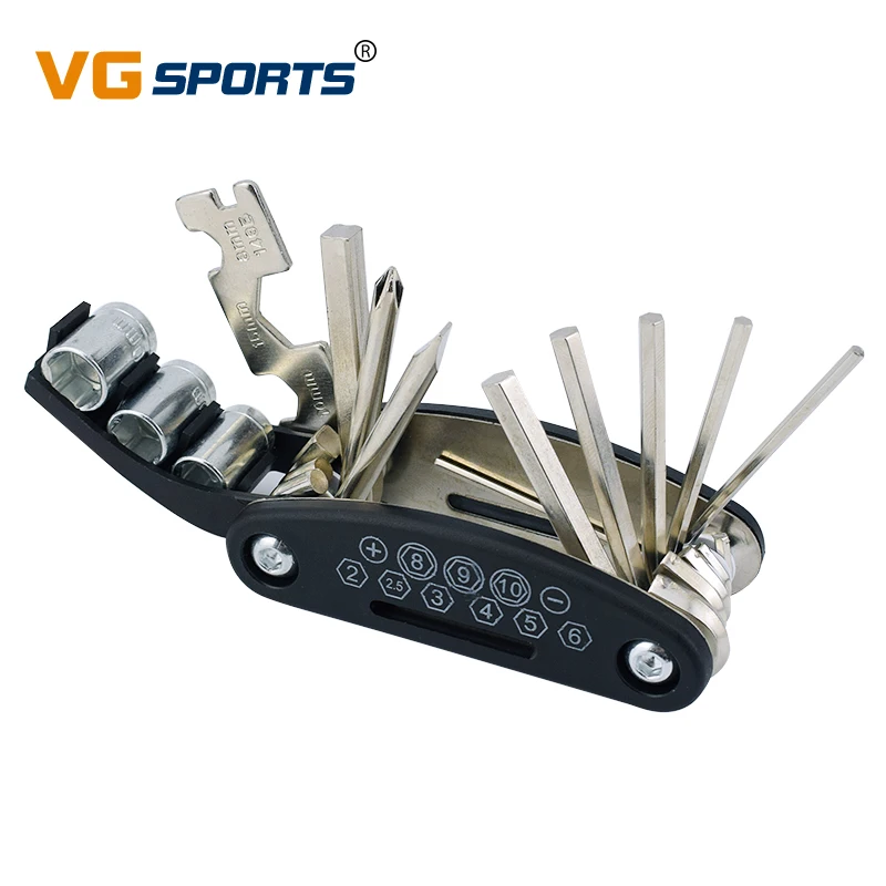 ROCKBROS 16 in 1 Bicycle Tools Sets Mountain Bike Bicycle Multi Repair Tool Kit Hex Spoke Wrench Mountain Cycle Screwdriver Tool
ROCKBROS 16 in 1 Bicycle Tools Sets Mountain Bike Bicycle Multi Repair Tool Kit Hex Spoke Wrench Mountain Cycle Screwdriver Tool