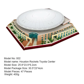 DIY 3D Puzzle Jigsaw Football Stadium Staples Center Los Angeles Lakers European Soccer Playground Assembled Building Model
DIY 3D Puzzle Jigsaw Football Stadium Staples Center Los Angeles Lakers European Soccer Playground Assembled Building Model