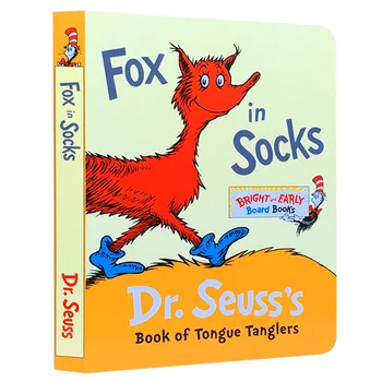 English Board Books for Children Dr Seuss's Book of Tongue Tanglers Fox In Socks Kids Cardboard Books Learning Toys
English Board Books for Children Dr Seuss's Book of Tongue Tanglers Fox In Socks Kids Cardboard Books Learning Toys