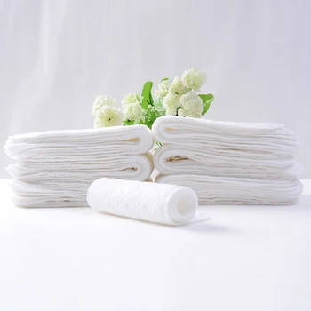 Hot Sale 10 Pcs Set Baby Nappies Reusable Baby Infant Newborn Cloth Diaper Nappy Liners Insert 3 Layers Cotton Fold-free
Hot Sale 10 Pcs Set Baby Nappies Reusable Baby Infant Newborn Cloth Diaper Nappy Liners Insert 3 Layers Cotton Fold-free