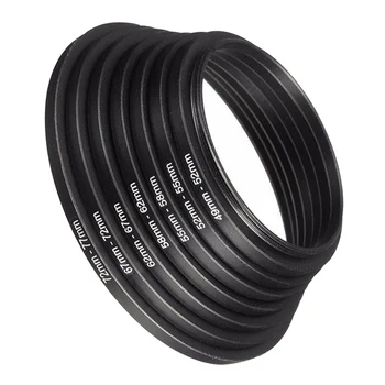 7pcs Ring Adapter Universal DSLR Mini High Hardness 49 77mm Step Up Accessories Photography Aluminum Alloy Outdoor Lens Filter
7pcs Ring Adapter Universal DSLR Mini High Hardness 49 77mm Step Up Accessories Photography Aluminum Alloy Outdoor Lens Filter