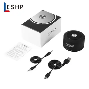 LESHP Mini Portable Wireless 3.0 Speakers 3W 5VUSB / DC charging port Built-in Mic & LED Lights for Cell phones Computers
LESHP Mini Portable Wireless 3.0 Speakers 3W 5VUSB / DC charging port Built-in Mic & LED Lights for Cell phones Computers
