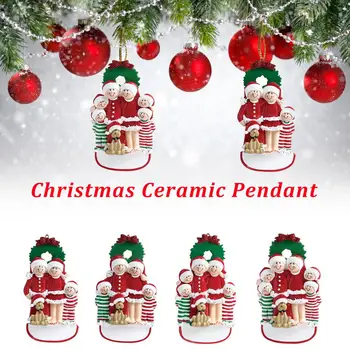 Soft Resin 2020 Quarantine Christmas Ornament Personalized Family of 3 6 with Dog Decor DIY Name Christmas Tree Hanging Pendant
Soft Resin 2020 Quarantine Christmas Ornament Personalized Family of 3 6 with Dog Decor DIY Name Christmas Tree Hanging Pendant