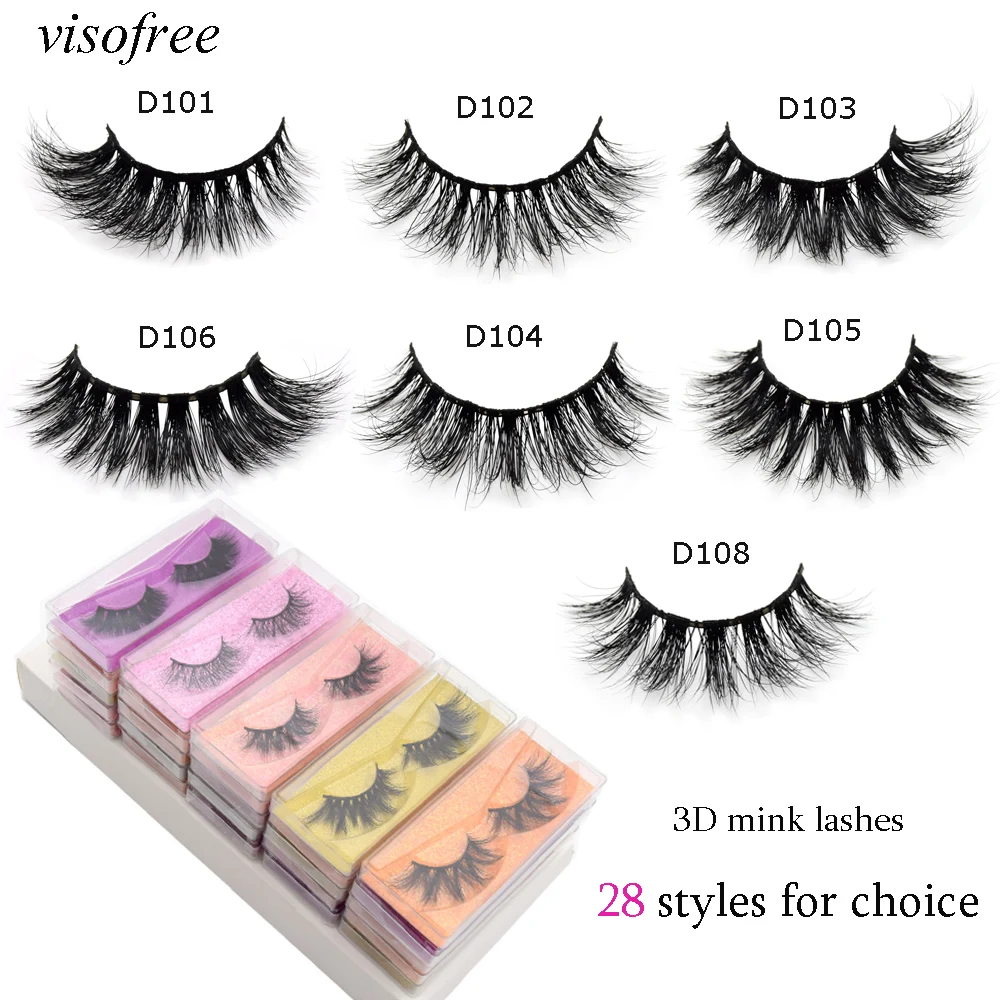 visofree 20/100 pairs 3D mink lashes wholesale Thick eyelashes Dramatic Natural Long Lashes make up lashes bulk false eyelashes
visofree 20/100 pairs 3D mink lashes wholesale Thick eyelashes Dramatic Natural Long Lashes make up lashes bulk false eyelashes