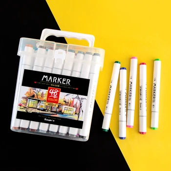 Tflag Double-headed Painting Marker 24 Colors 36 Colors 48 Colors 60 Colors Design Suit Art Students Dedicated Touchfive Markers
Tflag Double-headed Painting Marker 24 Colors 36 Colors 48 Colors 60 Colors Design Suit Art Students Dedicated Touchfive Markers