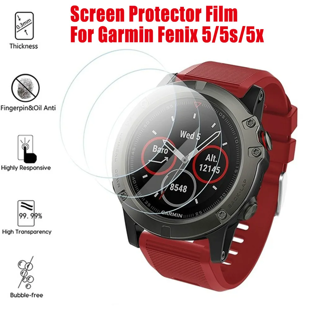 Protective for Garmin Fenix 5 5s Plus 6S 6X 6 Pro Ultra Clear Tempered Glass Film Guard Premium Screen Protector Watch Film
Protective for Garmin Fenix 5 5s Plus 6S 6X 6 Pro Ultra Clear Tempered Glass Film Guard Premium Screen Protector Watch Film