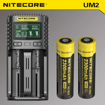 Nitecore UM2 Intelligent USB Dual-Slot Charger Quick Charge QC IMR Li-ion Ni MH + 2X nitecore 3500mah battery
Nitecore UM2 Intelligent USB Dual-Slot Charger Quick Charge QC IMR Li-ion Ni MH + 2X nitecore 3500mah battery