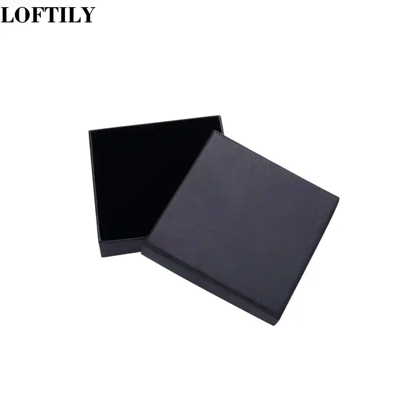 simple style ring necklace bracelet jewelry box paper gift
