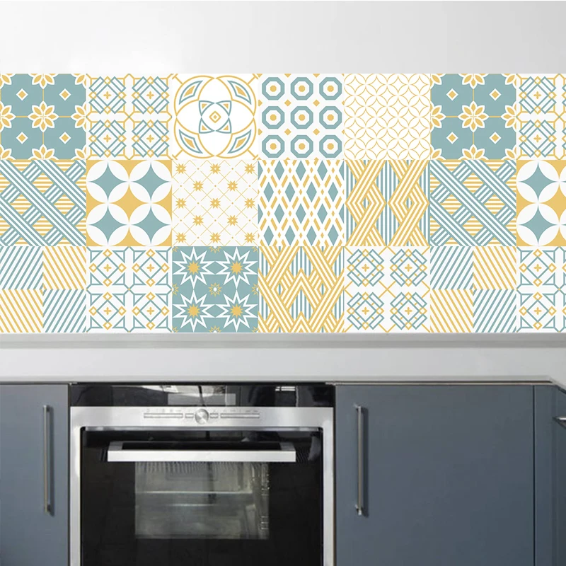 Geometric Style Tiles Wall Sticker Desk Wardrobe Kitchen Decoration Art Mural Bathroom Glass Waist Line PVC Wallpaper
Geometric Style Tiles Wall Sticker Desk Wardrobe Kitchen Decoration Art Mural Bathroom Glass Waist Line PVC Wallpaper