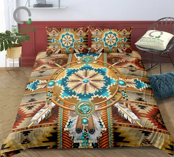 BOMCOM Digital Printing Bedding Set Indian Dreamcatcher Arrow Aztec Pattern Duvet Cover 100% Microfiber
BOMCOM Digital Printing Bedding Set Indian Dreamcatcher Arrow Aztec Pattern Duvet Cover 100% Microfiber