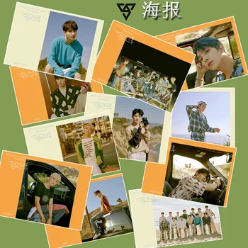 2pcs/set HD Poster Seventeen new album HD Print high quality Poster stickers photo k-pop new arrivals
2pcs/set HD Poster Seventeen new album HD Print high quality Poster stickers photo k-pop new arrivals