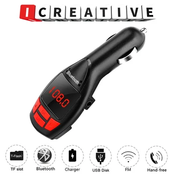 S8 Bluetooth FM Transmitter Modulator USB Car Kit MP3 Player Support USB Flash Drive TF Micro SD 3.5mm AUX Audio In Music
S8 Bluetooth FM Transmitter Modulator USB Car Kit MP3 Player Support USB Flash Drive TF Micro SD 3.5mm AUX Audio In Music