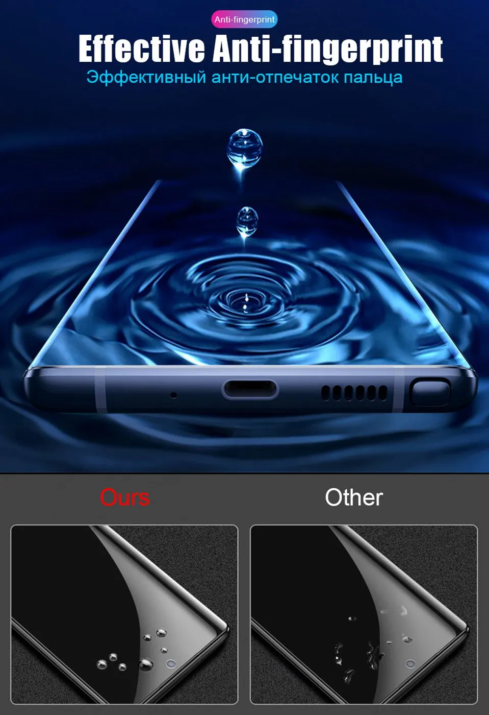 3D Tempered Glass For Samsung Galaxy Note 10 Plus Note10 5G Curved Screen Protective Glass For Samsung Note 9 8 S8 S9 S10 Plus (3)